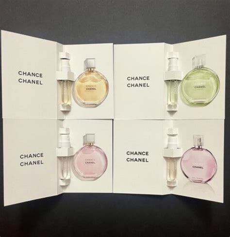 chanel chance perfume set|chance chanel sample perfume pack.